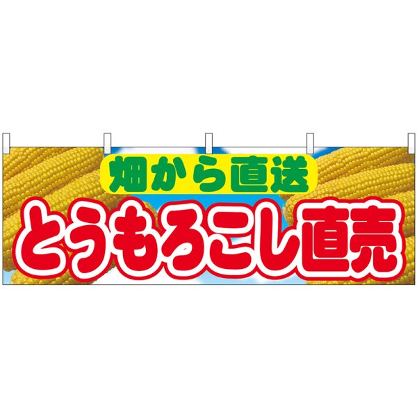 画像1: 横幕　54907　とうもろこし直売畑から直 (1)