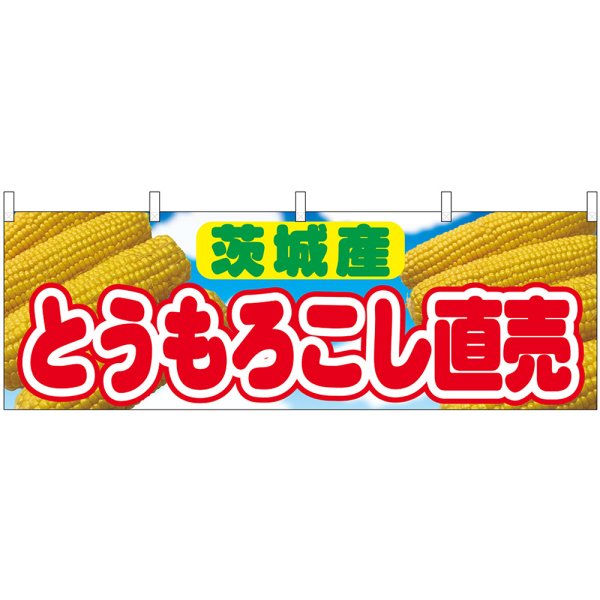 画像1: 横幕　54909　とうもろこし直売　茨城産　 (1)