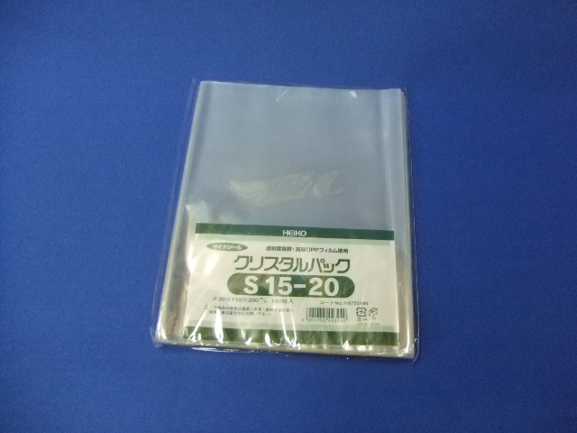 店内全品対象 HEIKO OPP袋 クリスタルパックS 5-20 100枚入×10束 006750500